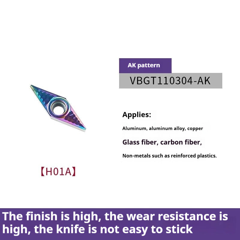 6006 CNC Aluminum Lathe Metal Ceramic Turning Inserts Nano-coated Cylindrical WNMG Bore CCMTAPMT Milling Inserts Shandong Denso Pricision Tools Co.,Ltd.